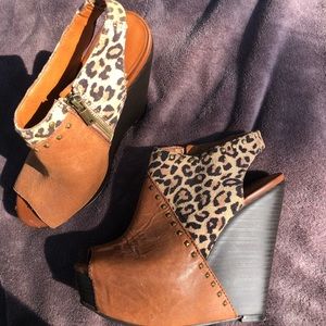 LUCKY BRAND HEELS-wedges women’s 6.5